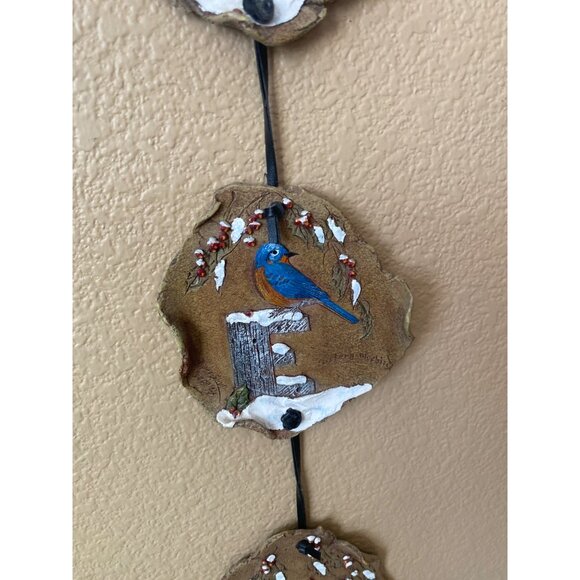Big Sky Carvers Nature Fragments NOEL Wall Hanging by Jane Beasley Birds Rustic - Picture 7 of 14